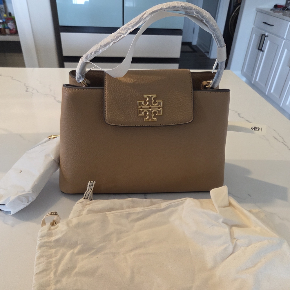 Tory Burch Tan Leather Handbag